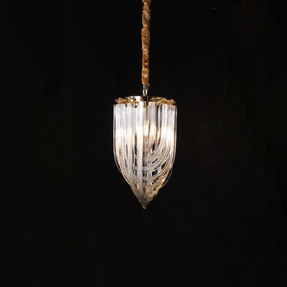 Trevi Murano Mid-century Crystal Chandelier