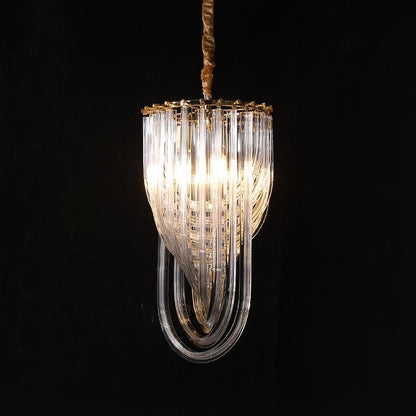 Trevi Murano Mid-century Crystal Chandelier