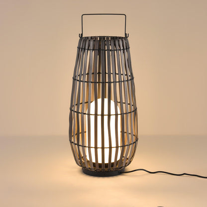 Tropic Braid Lantern Modern Metal Outdoor Lamp