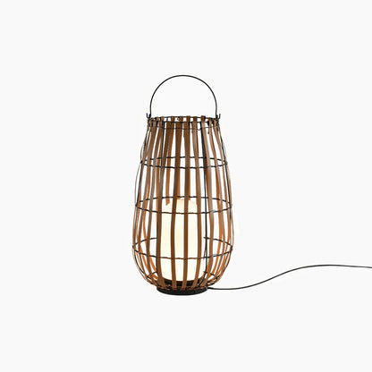 Tropic Braid Lantern Modern Metal Outdoor Lamp