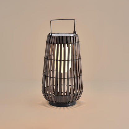 Tropic Braid Lantern Modern Metal Outdoor Lamp