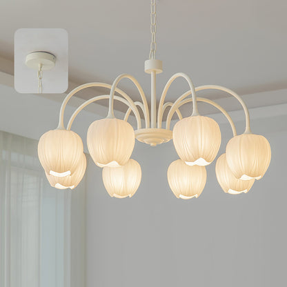 Tulip Matcha Modern Crystal Chandelier