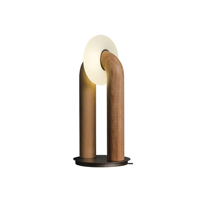 U-Shaped Xuanguang Eclectic Metal Table Lamp