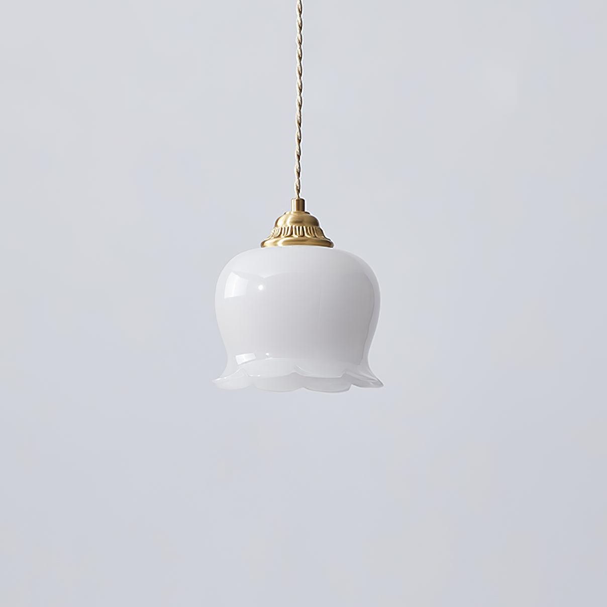 Valley flower Classic Brass Pendant Lamp