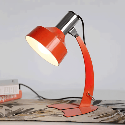 Fish Tail Arch Contemporary Metal Table Lamp