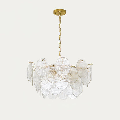 Victorian Disc Eclectic Crystal Chandelier