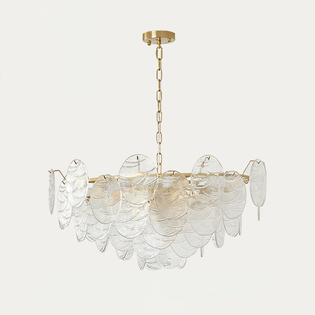 Victorian Disc Eclectic Crystal Chandelier