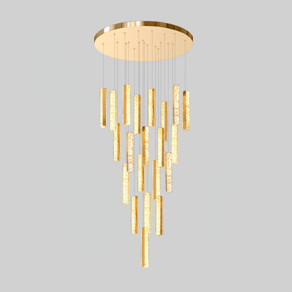 Villa Forci Eclectic Metal Chandelier