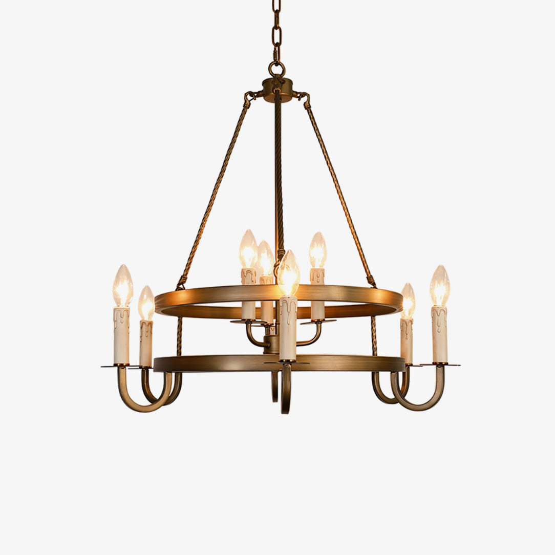 Voyager Vintage Metal Chandelier