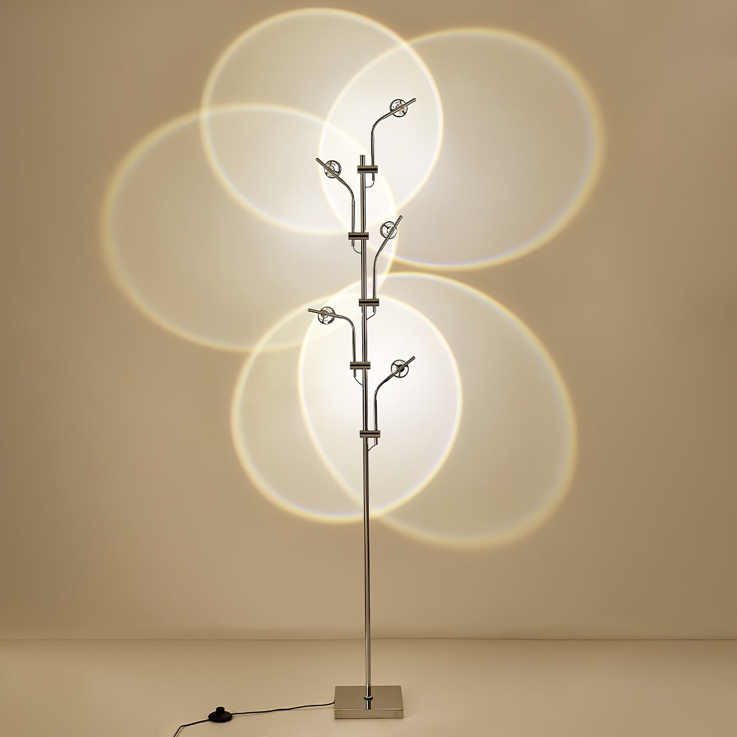 Wa Wa Eclectic Crystal Floor Lamp