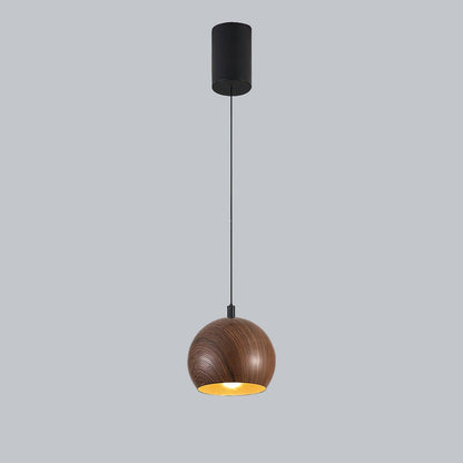 Wood Grain Luxury Pendant Lamp