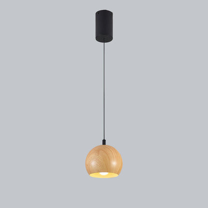 Wood Grain Luxury Pendant Lamp