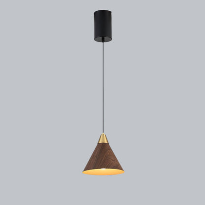 Wood Grain Luxury Pendant Lamp