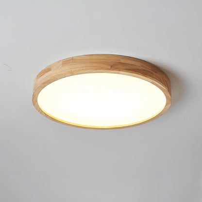 Wooden Geometric Modern Wood Ceiling Light