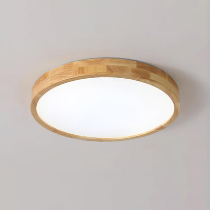 Wooden Geometric Modern Wood Ceiling Light