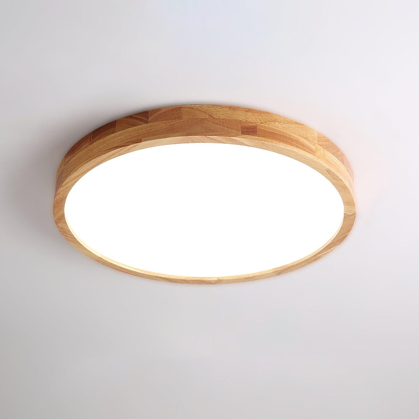 Wooden Geometric Modern Wood Ceiling Light