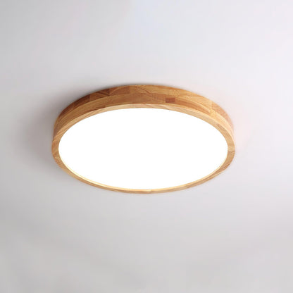 Wooden Geometric Modern Wood Ceiling Light