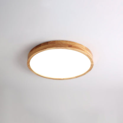 Wooden Geometric Modern Wood Ceiling Light