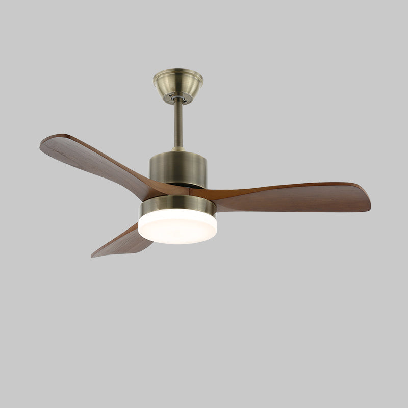 Zephyr Wooden 4252 Modern Metal Ceiling Fan Light