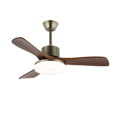 Zephyr Wooden 4252 Modern Metal Ceiling Fan Light