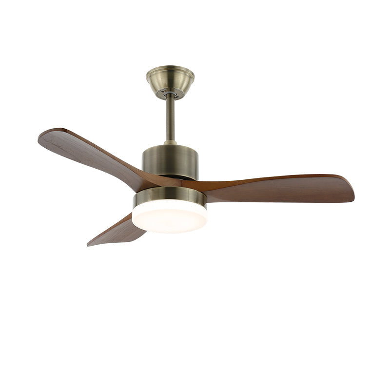 Zephyr Wooden 4252 Modern Metal Ceiling Fan Light