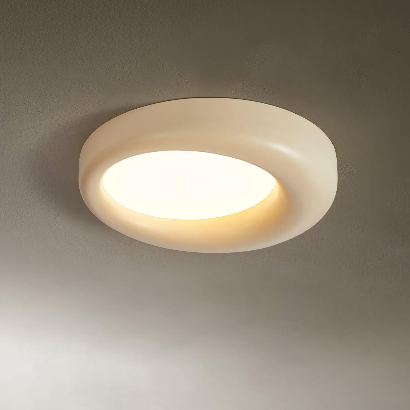 Zero Round Art Deco Material Ceiling Lamp