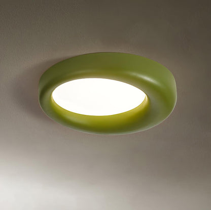 Zero Round Art Deco Material Ceiling Lamp