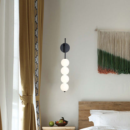 Abacus Eclectic Crystal Wall Lamp