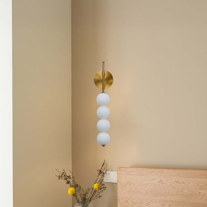 Abacus Eclectic Crystal Wall Lamp