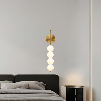 Abacus Eclectic Crystal Wall Lamp