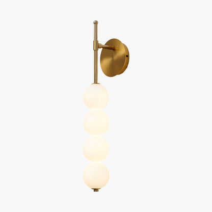 Abacus Eclectic Crystal Wall Lamp