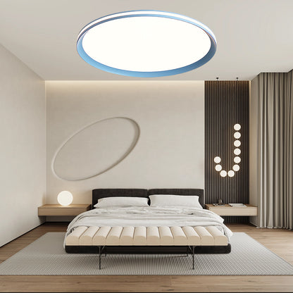 Acrylic Circular LED Modern Metal Ceiling Light