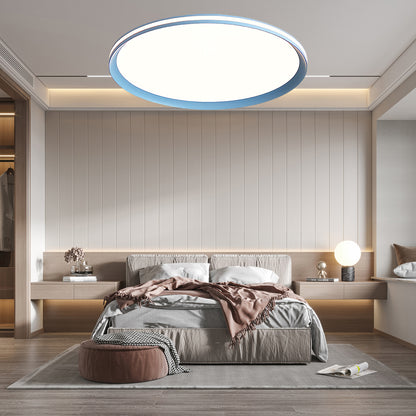 Acrylic Circular LED Modern Metal Ceiling Light