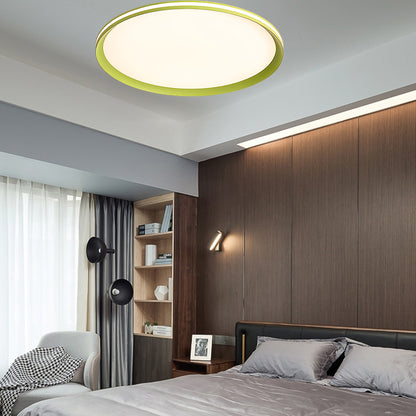 Acrylic Circular LED Modern Metal Ceiling Light