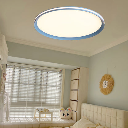 Acrylic Circular LED Modern Metal Ceiling Light