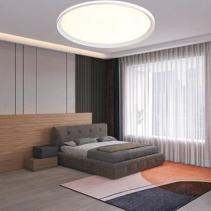 Acrylic Circular LED Modern Metal Ceiling Light