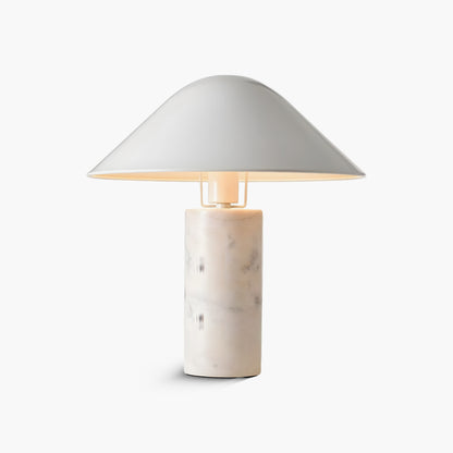 Adelaide Marble Eclectic Metal Table Lamp