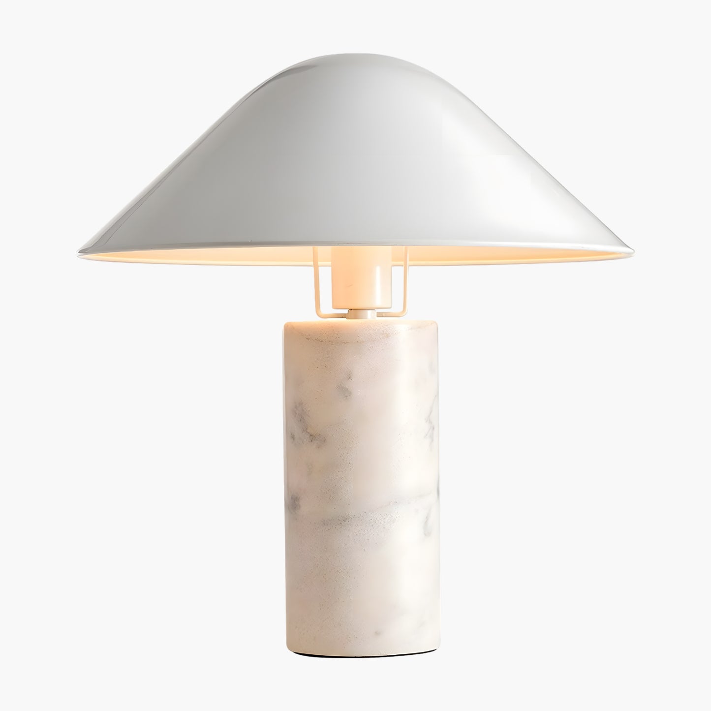 Adelaide Marble Eclectic Metal Table Lamp