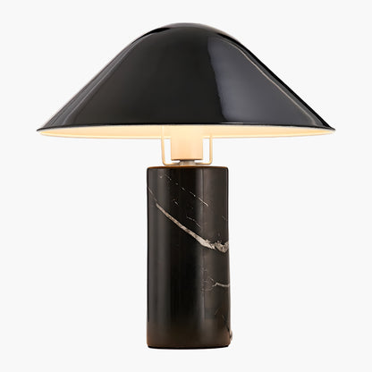 Adelaide Marble Eclectic Metal Table Lamp