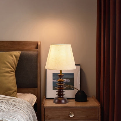 Adesso Beatrice Classic Wood Table Lamp