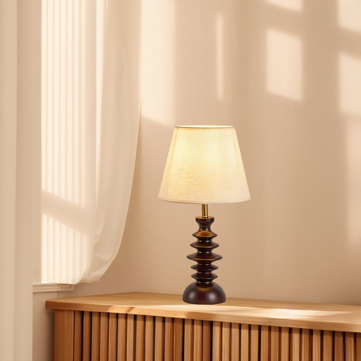 Adesso Beatrice Classic Wood Table Lamp