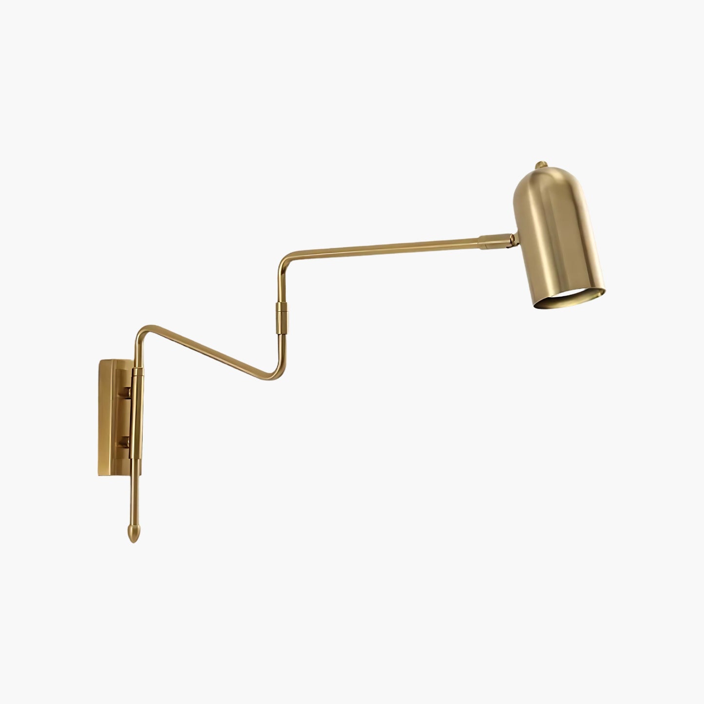 Adjustable Arm Plug In Modern Metal Wall Lamp