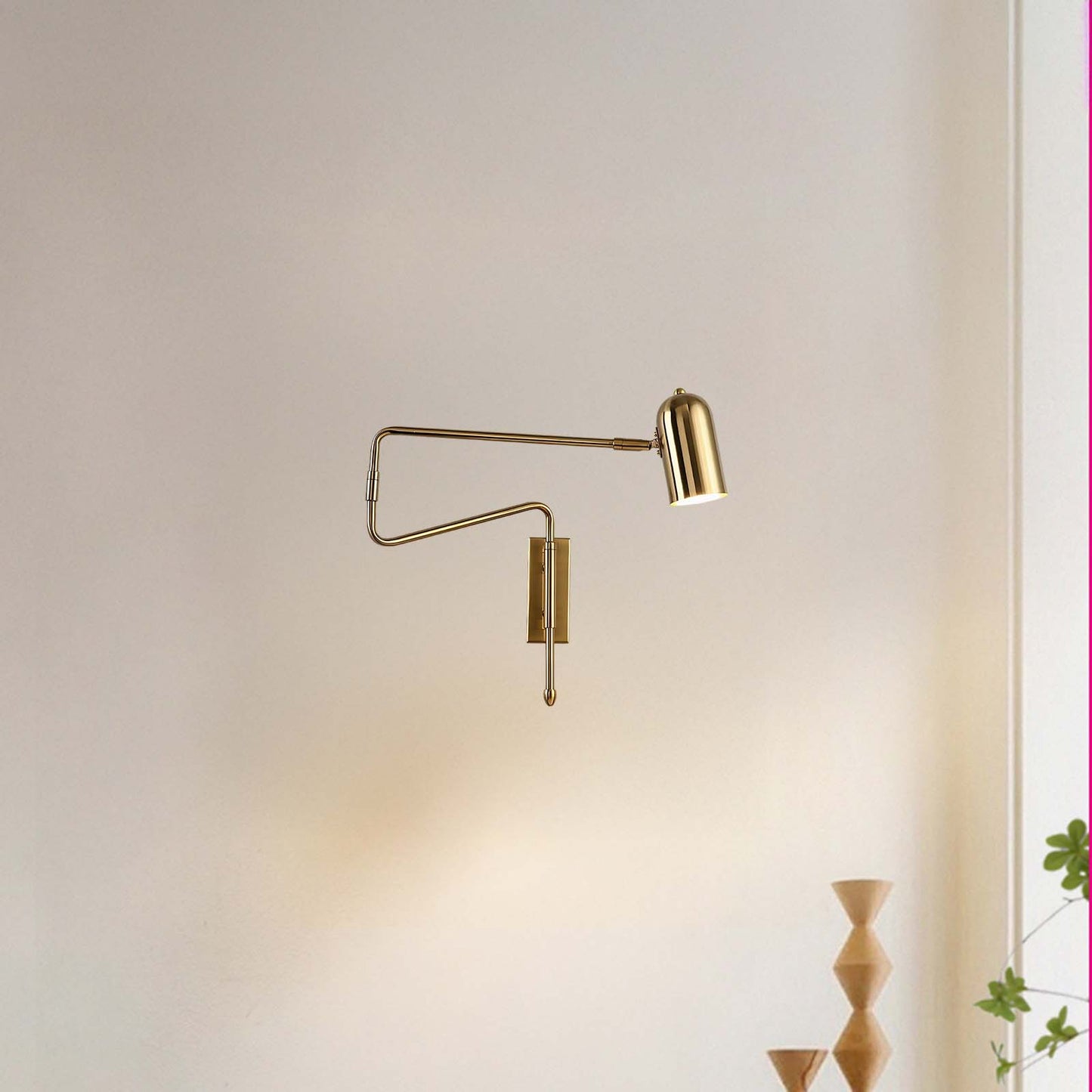 Adjustable Arm Reading Modern Metal Wall Lamp