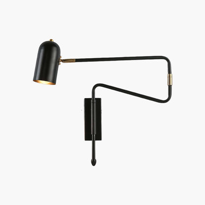 Adjustable Arm Reading Modern Metal Wall Lamp