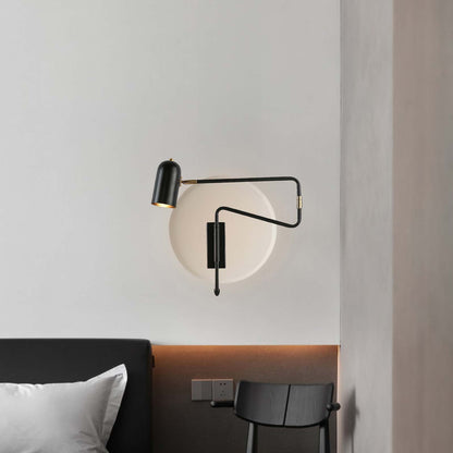 Adjustable Arm Reading Modern Metal Wall Lamp