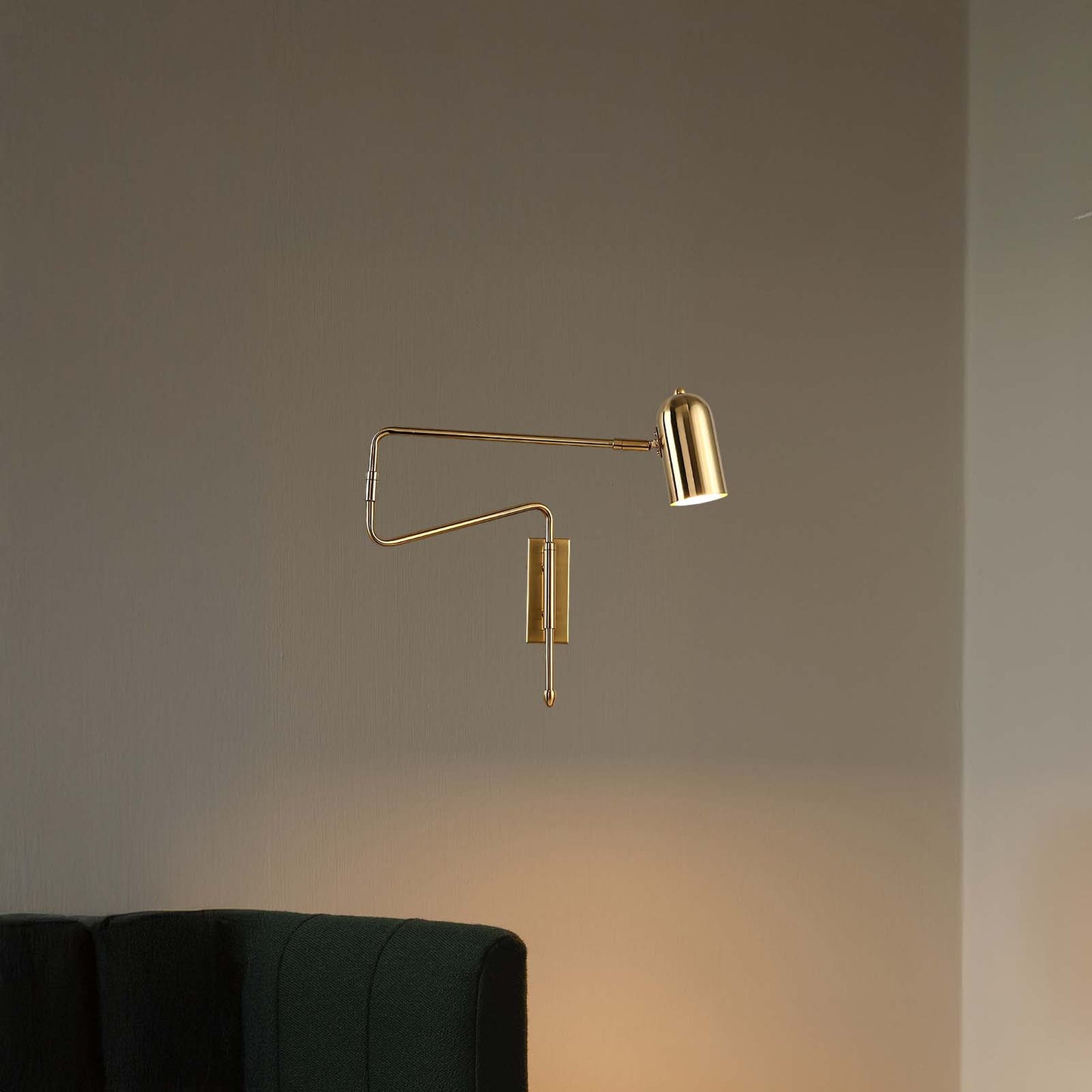 Adjustable Arm Reading Modern Metal Wall Lamp