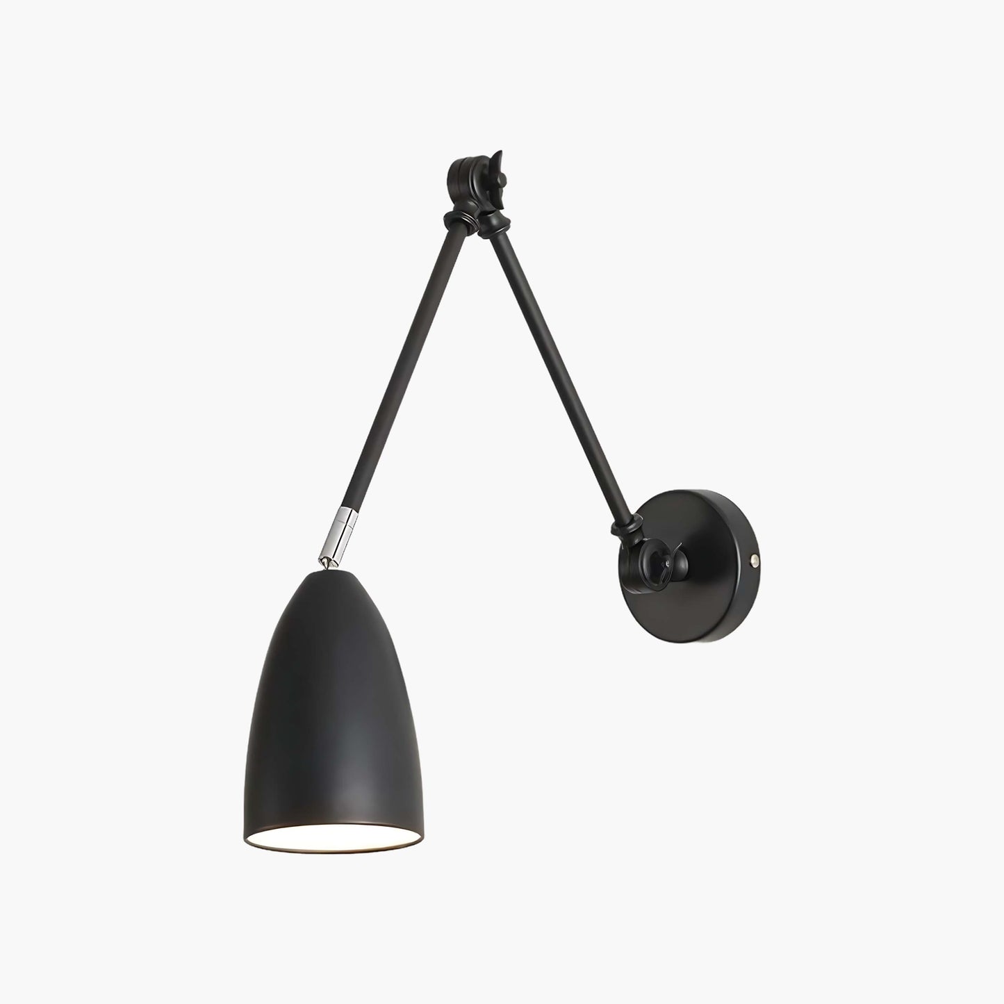 Adjustable Swing Arm Modern Metal Wall Lamp