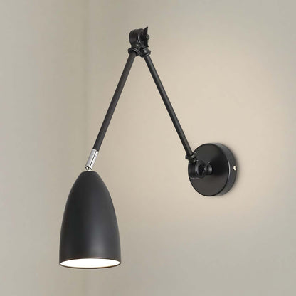 Adjustable Swing Arm Modern Metal Wall Lamp