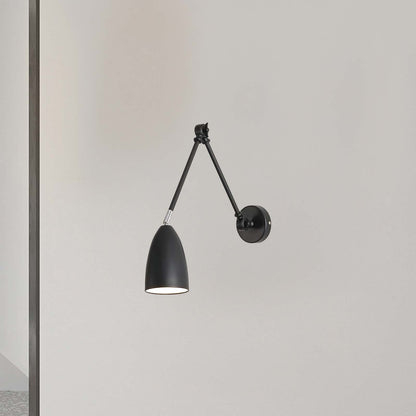 Adjustable Swing Arm Modern Metal Wall Lamp