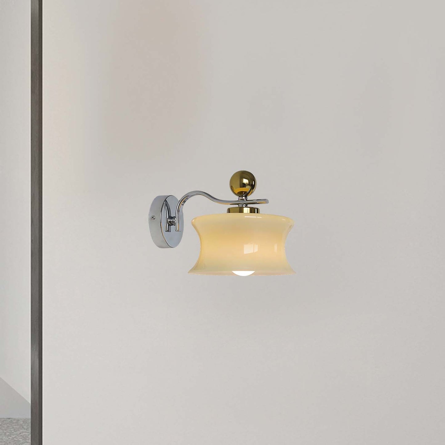 Adorn Modern Crystal Wall Sconce